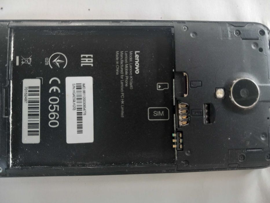 Продавам телефон Lenovo C2 (K10A40) 8GB, черен цвят