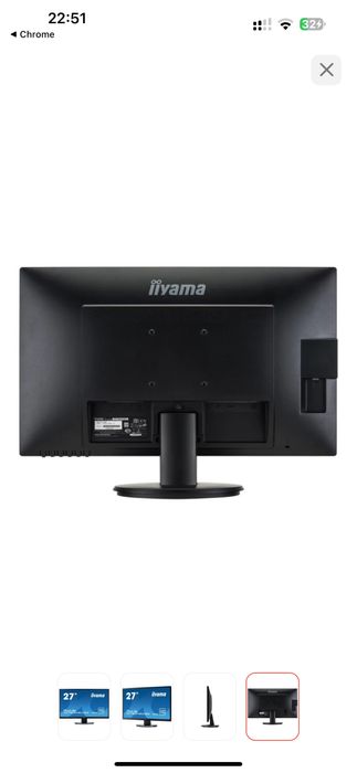 Монитор Iiyama ProLite X2783HSU-B3 fullHD