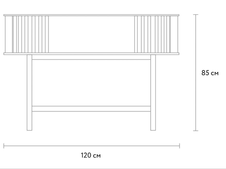 Консоль в японском стиле