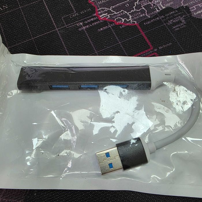 USB-хаб, разветвитель на 4 порта USB
