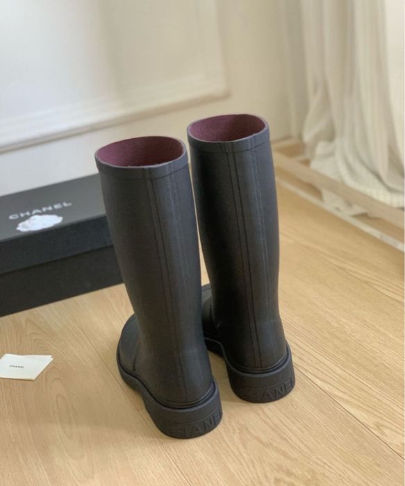 Cizme chanel Rubber boots premium pe comanda