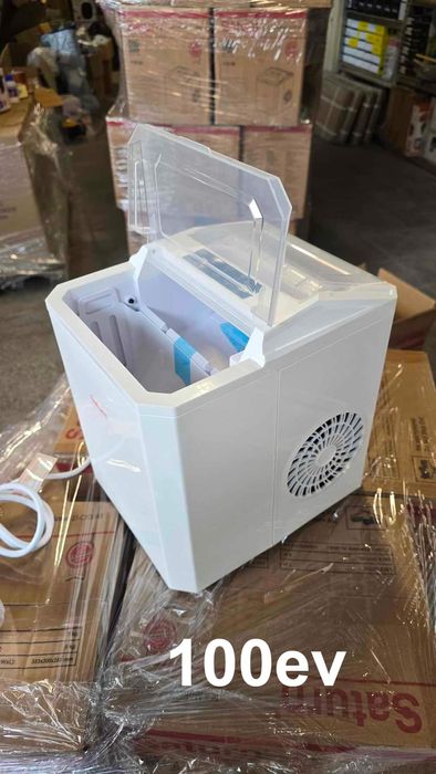 Ледогенератор Saturn 12кг/24ч.-Бял