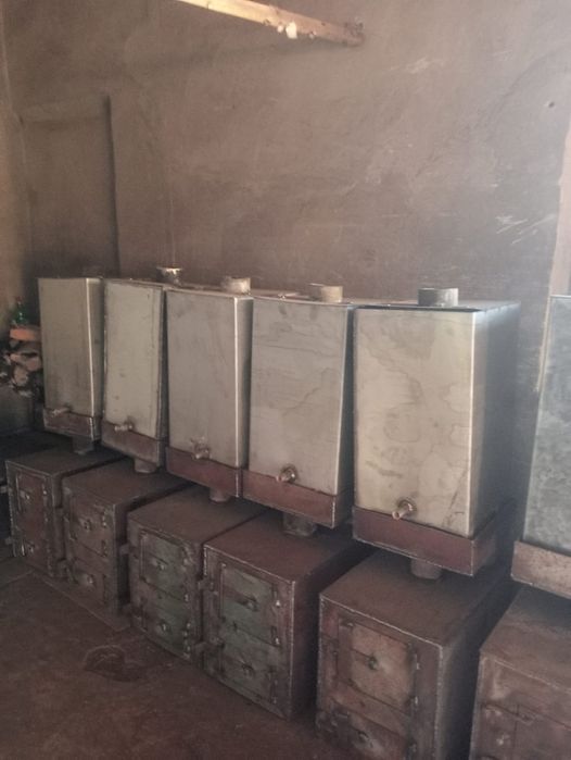 Банные печи под газ под уголь