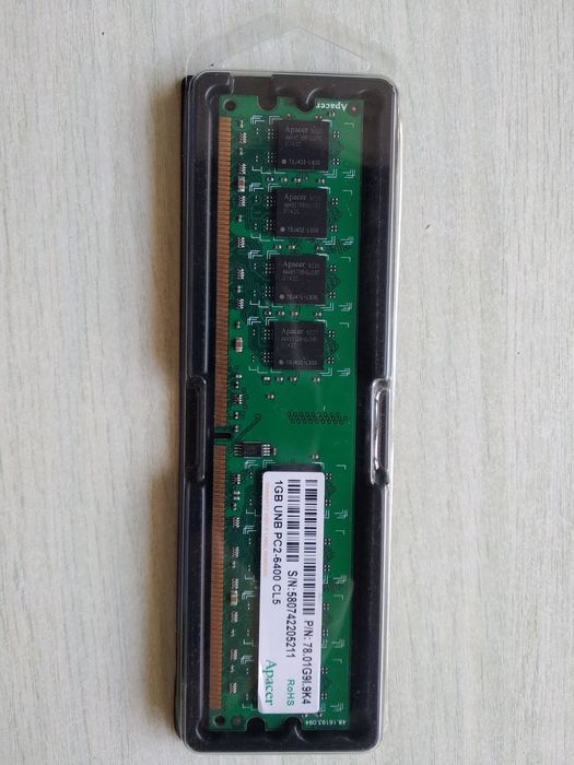 Продам DDR2 Оперативную память ОЗУ 1 GB, 2 GB
