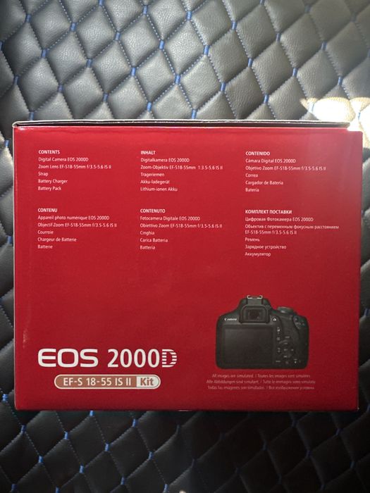 Canon EOS 2000D 18-55 II kit