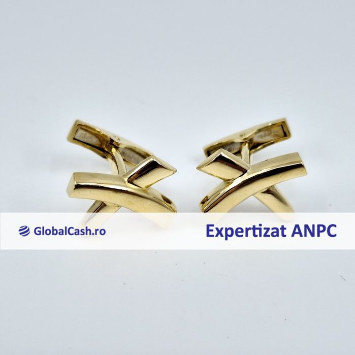 Butoni din aur de 18k, 10.94g | GlobalCash.ro #CF103580