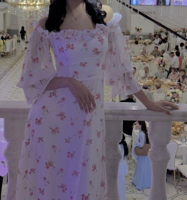 Вечерние летнее платье