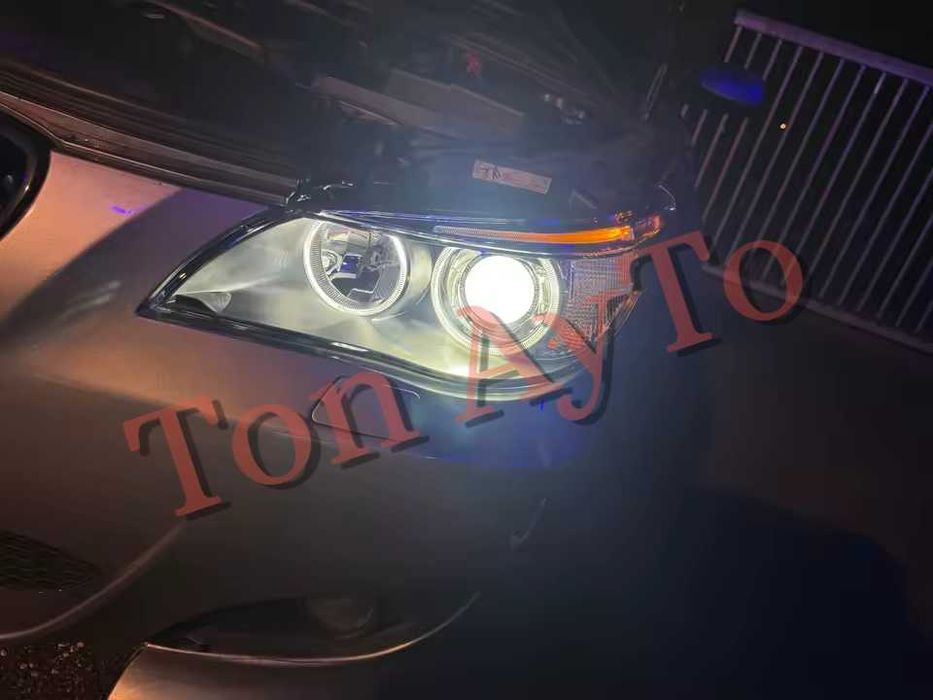 Стъкла Капаци Фарове БМВ Е60 Е61 М5 BMW E60 E61 M5 2003 - 2010 Преди Фейслифт и Фейслифт Мигач Вежда Стъкла Фарове