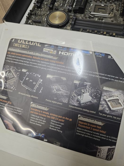 Дънна платка ASUS Z97-DELUXE/USB3.1