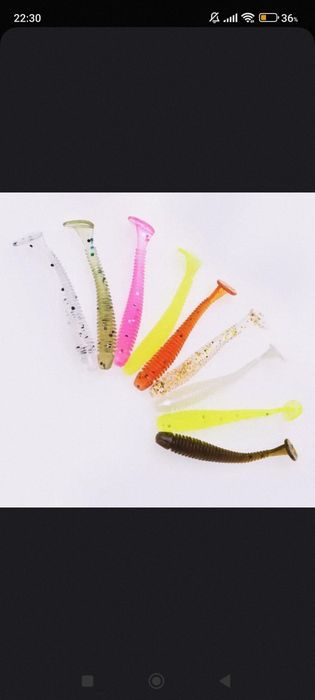 Продам силиконовые приманки