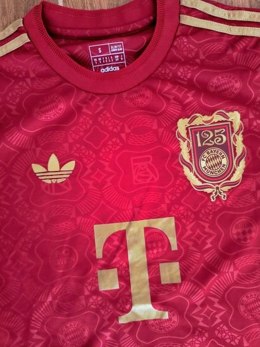 Bayern Munich Adidas 125 Year Anniversary Jersey Small Musiala