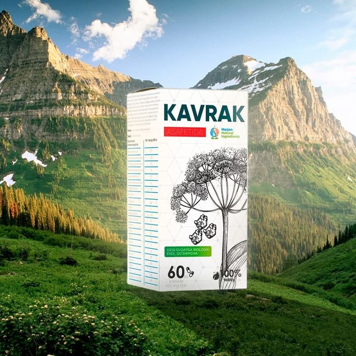 KAVRAK — Asafetida tabletkalari
