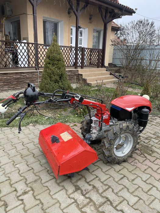 Motocultor Nibbi Mak 17 profesional , diesei , pornire la cheie,