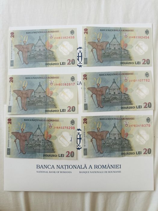 Bacnote Ecaterina detin mai multe serii unice
