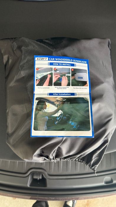 Сенник за предно стъкло на Tesla Y