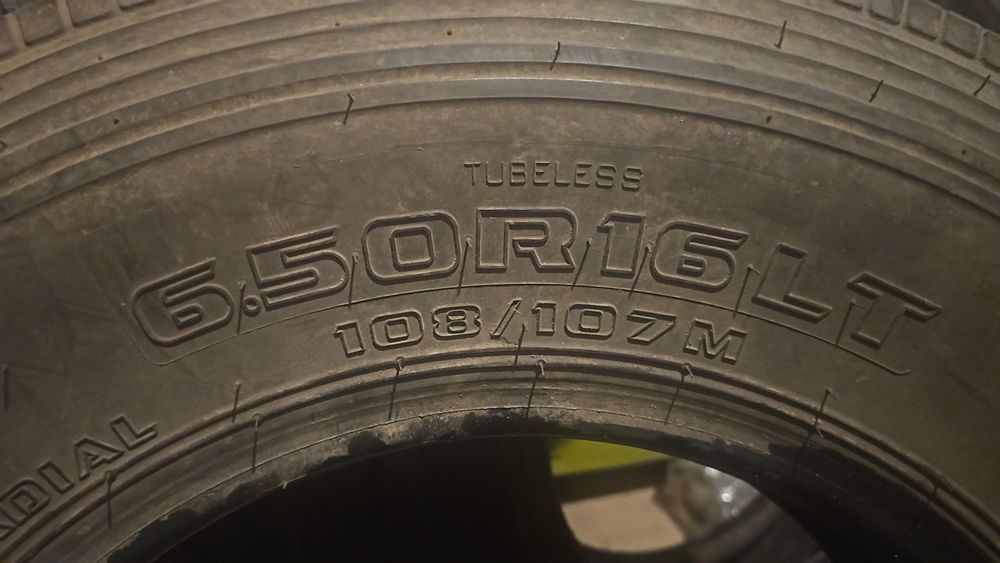 Резина 6.50 / 16