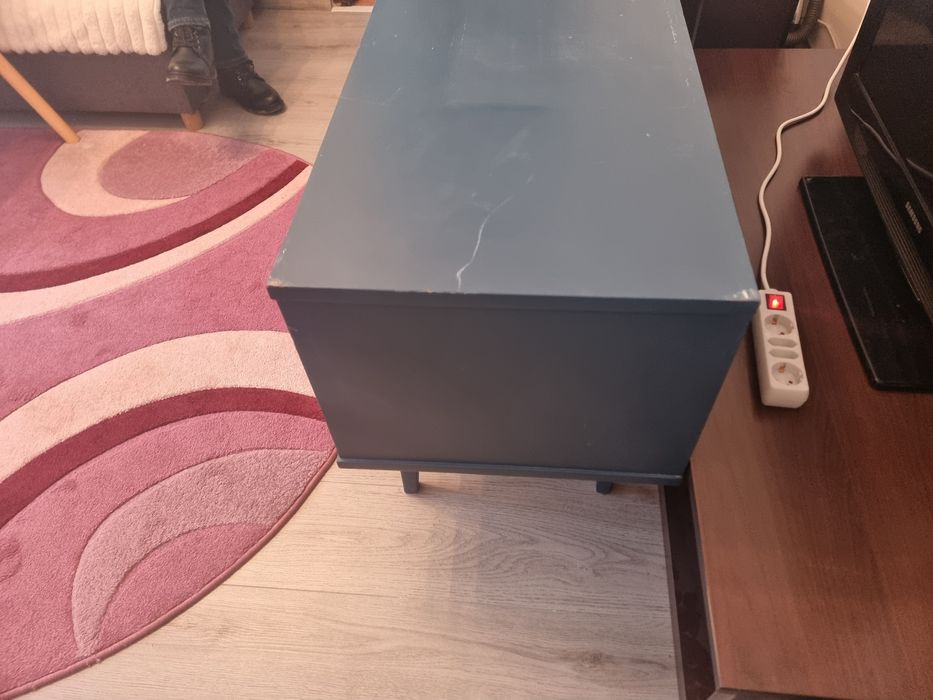 Dulap comada living blue