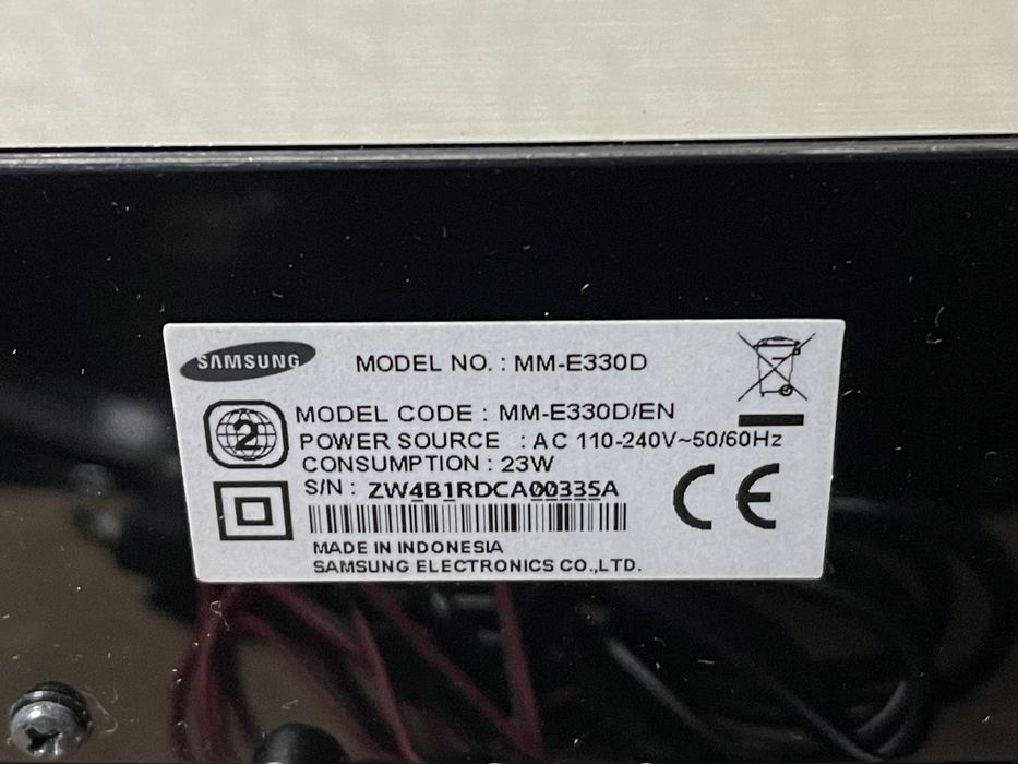 Аудио система Samsung MM-E330D|MM-J330 - 2 БРОЯ