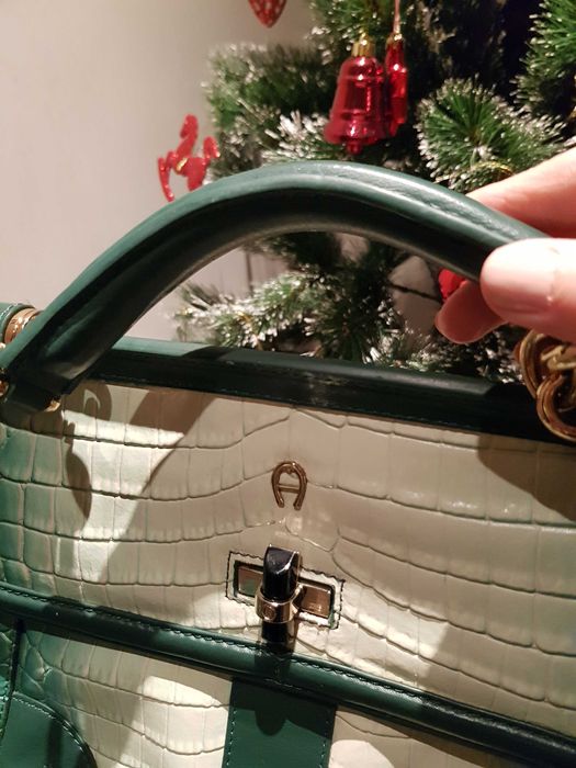 Аigner кожена Чанта