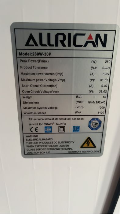 Солнечная панель и преобразователь напряжения