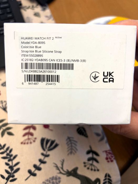 Смарт часовник Huawei Watch Fit 2 Active – отличен, пълен комплект