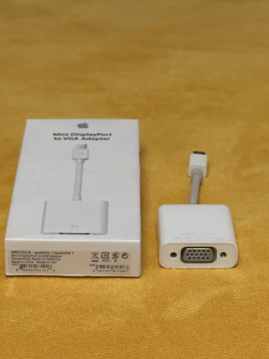 Mini DisplayPort to VGA si Ethernet