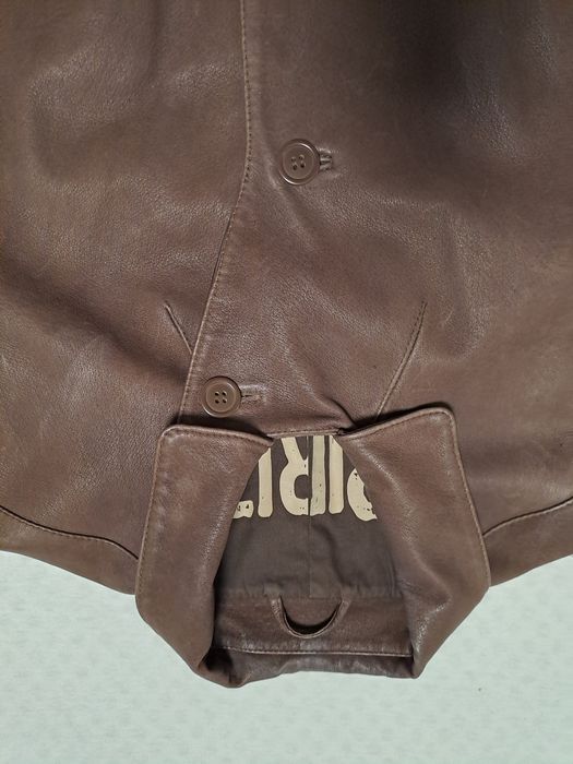 sacou dama de piele naturala