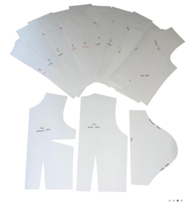 Лекала готовые  для начинающей швеи