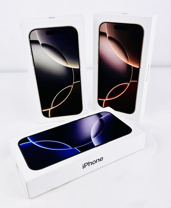 НОВ! Apple iPhone 16 Pro 128GB Black / Natural / Desert / White