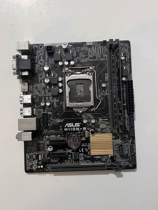 ASUS H110M-r + DDR4 4GB