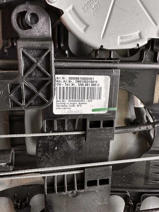 Suport Reglaj Lombar Electric Audi A6 C7 4G A7 Buton Motoras Frame