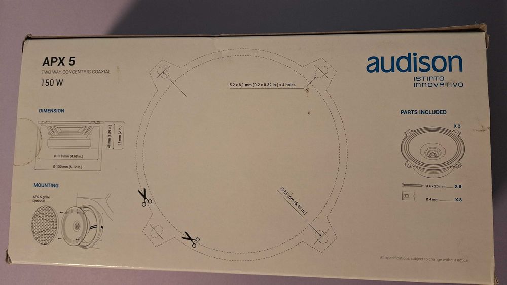 Audison prima APX5 150W