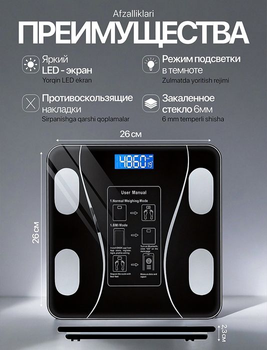 Напольные весы..