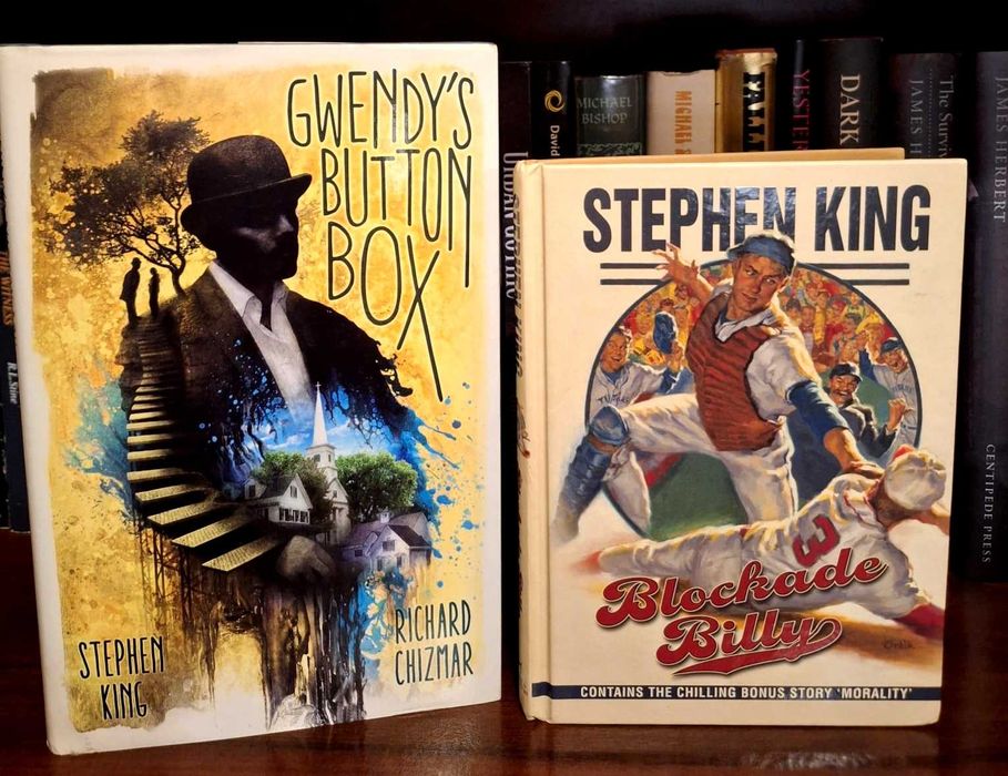 GWENDY + BLOCKADE BILLY de Stephen King, Hardcover, Rare