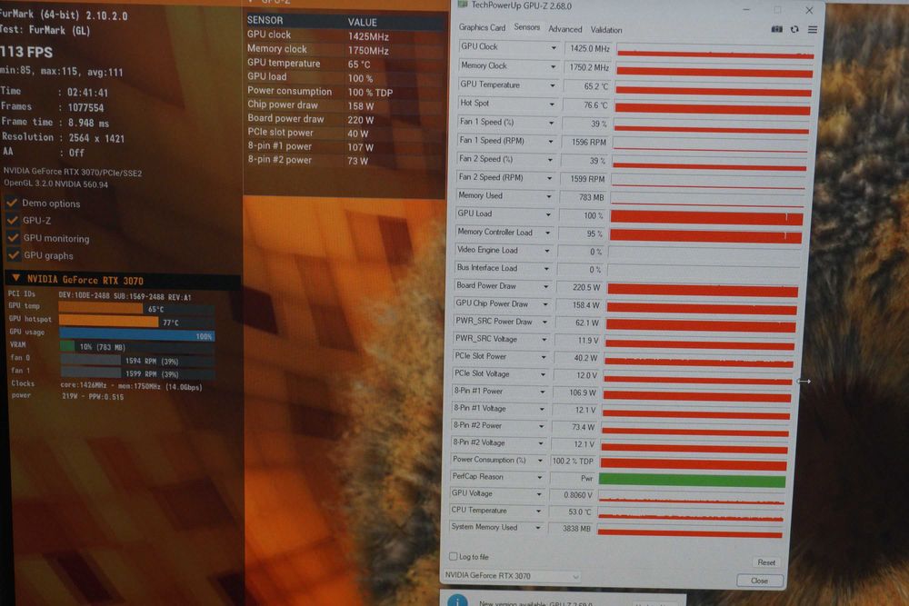 GPU RTX 3070 8GB Palit Gaming Pro Nvidia GeForce Videocard