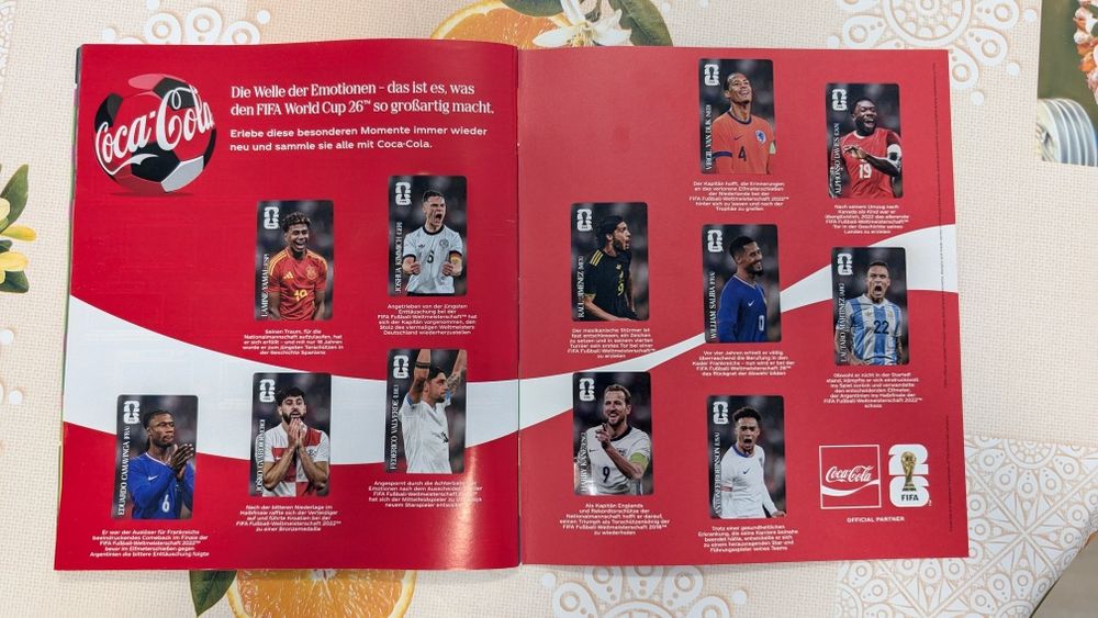 Colecție completă Panini World Cup 2026
