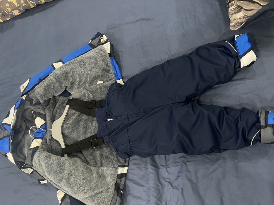 2-ка куртка с комбезом для мальчика