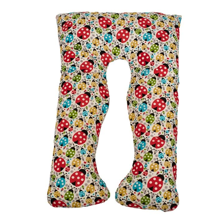 НАМАЛЕНИЕ на У-образна възглавница за бременни+калъфка в десен по избо