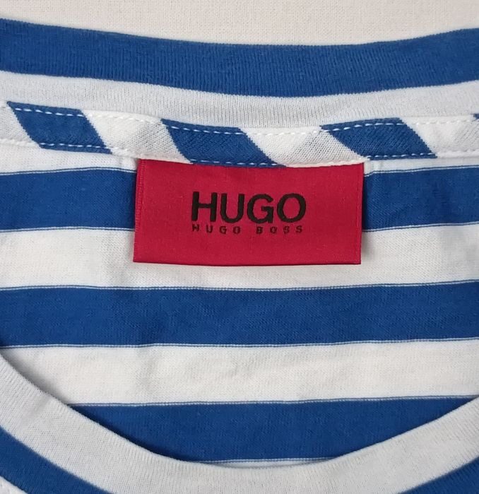 Hugo Boss Shirt оригинална тениска L Бос памучна фланелка