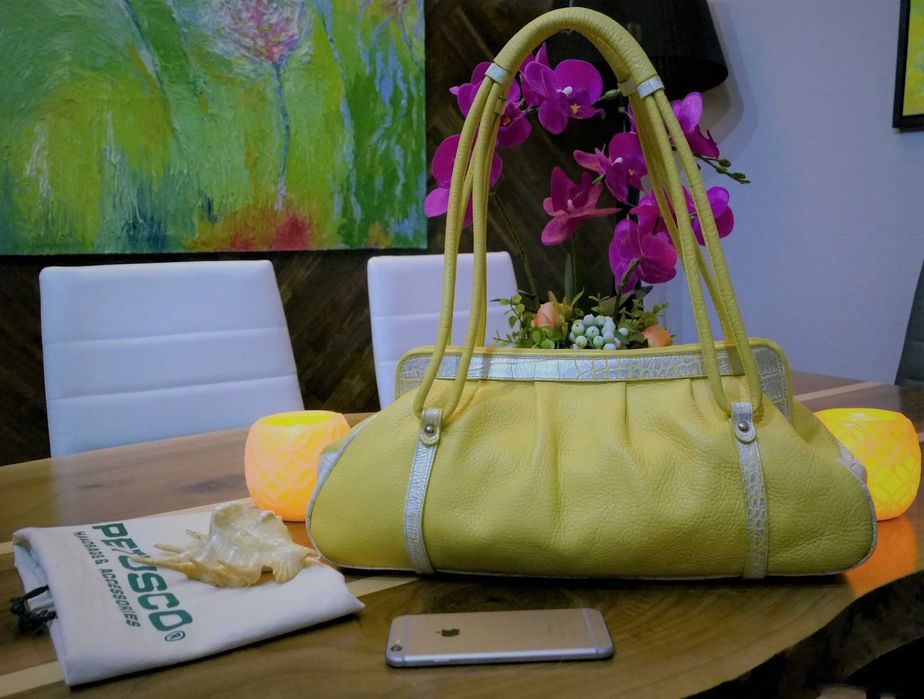 Необычно сладкая испанская Кожаная сумка от бренда PETUSCO