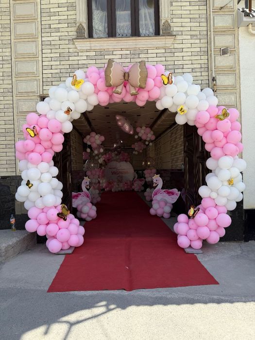 Оформление шарами