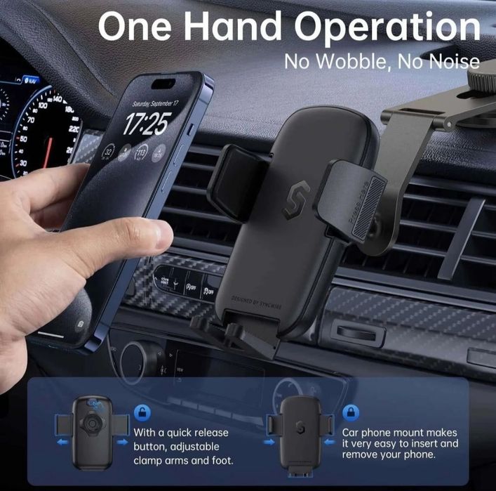 Стойка за телефон за автомобил Syncwire