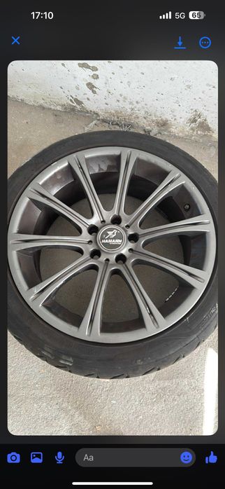 Bmw E60 19 джанти със нови летни гуми…