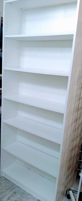 Продавам библиотеки/стелажи/ бели, ПДЧ, 18 мм, в наличност 20 броя