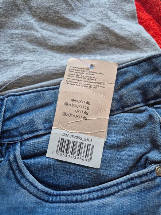 Blugi lungi cu burta pentru gravida
