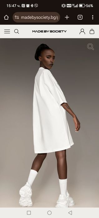 Тениска рокля Made by society