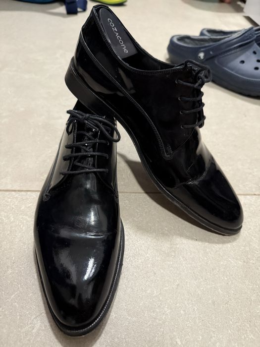 Pantofi Louis Purple piele lacuita