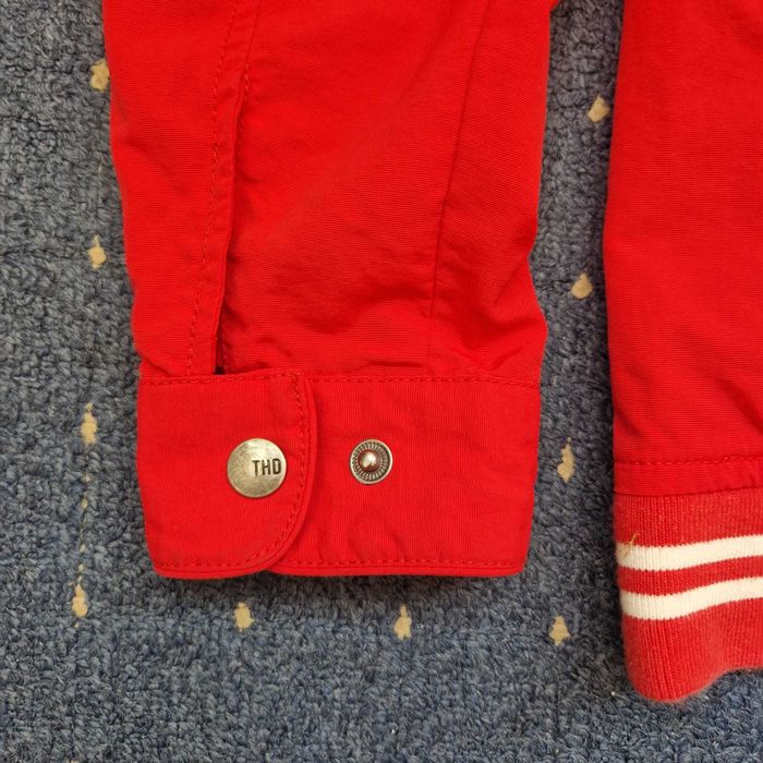 Geaca Tommy Hilfiger baieti 164 cm, rosie