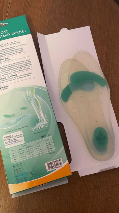 Силиконови ортопедични стелки silicone elastmax insoles