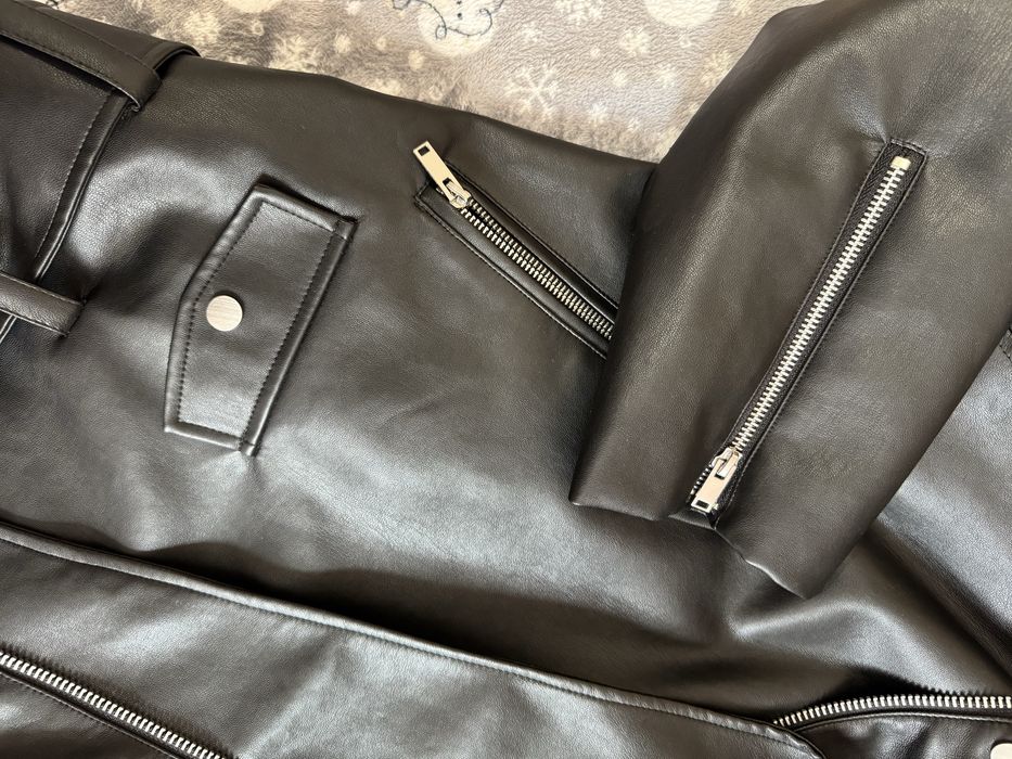 Куртка кожзам женская